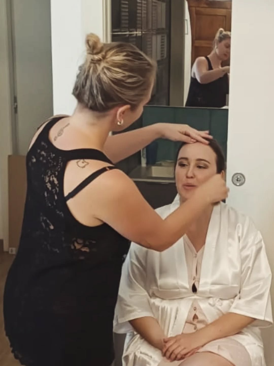 Trucco sposa in corso nel centro