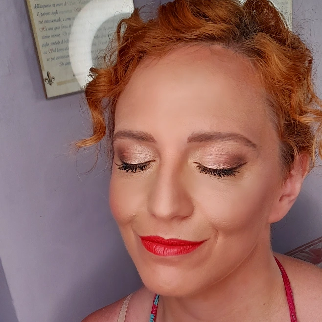 Trucco sposa, ombretto perlato
